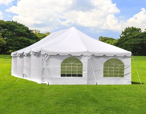 Window and Solid Tent Walls